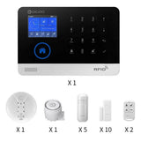 GSM and Wi-Fi Smart Home Alarm System