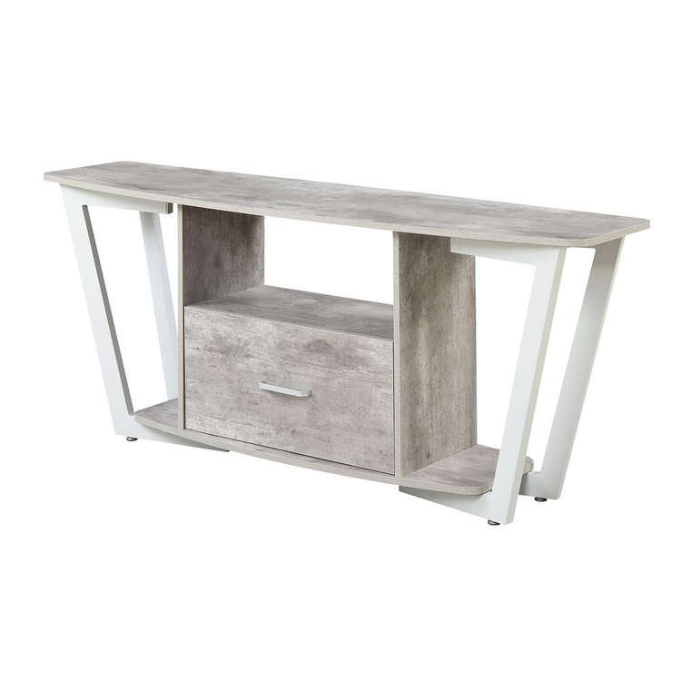a white and gray table