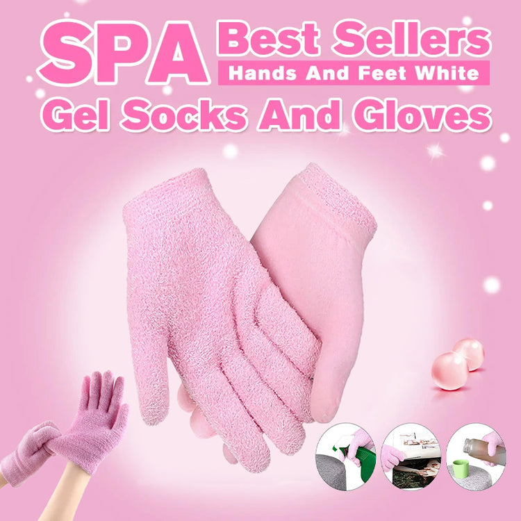 a pink gloves on a pink background
