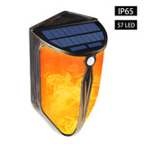 Solar LED Outdoor Wall Light with Motion Sensor