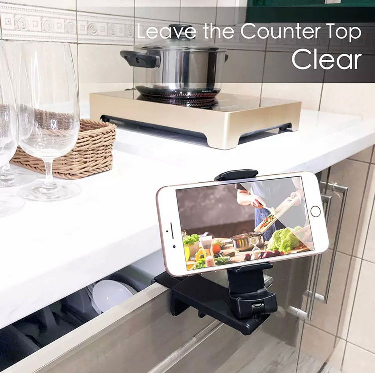 a phone on a counter