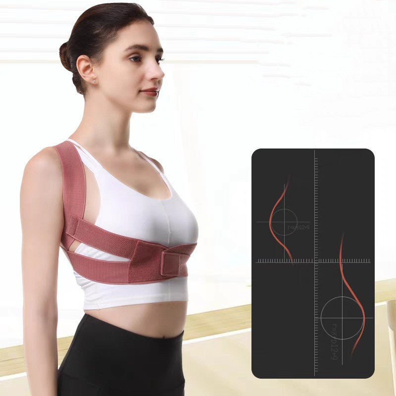 a woman wearing a brace