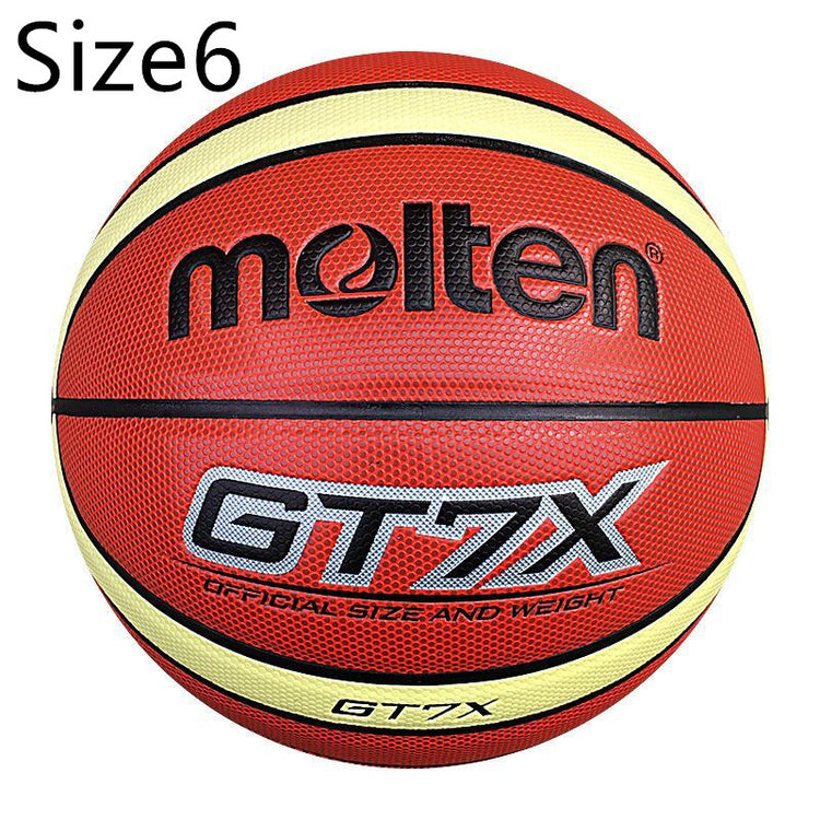 a close up of a basketball