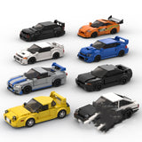Sports Car Building Block Set