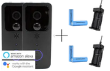 Door Ringer Intelligent Video Doorbell with Battery and Charger