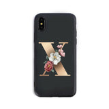 Alphabet Letter Silicone Phone Case
