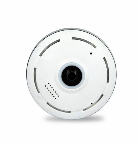 a white circular object with a black circle