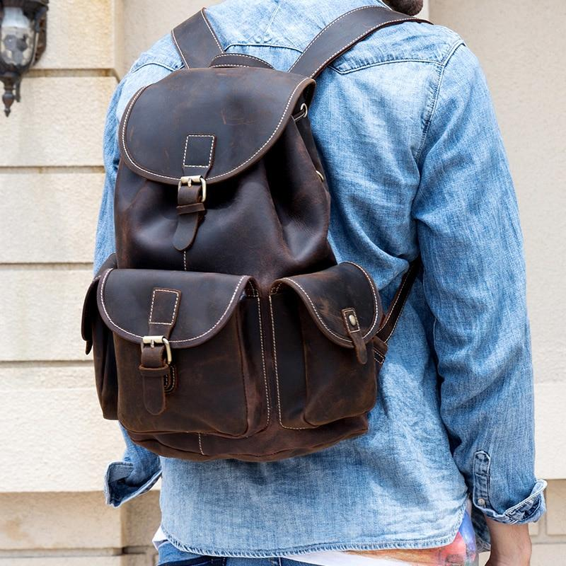 a man wearing a backpack