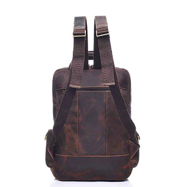 a brown backpack with straps
