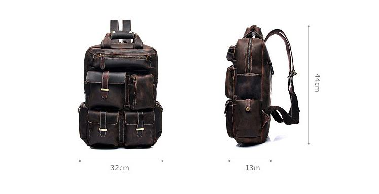 a comparison of a backpack