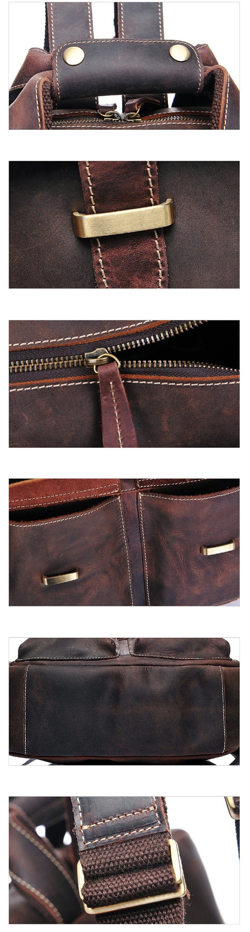 close-up of a zipper on a purse