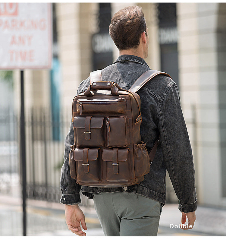 a man wearing a backpack