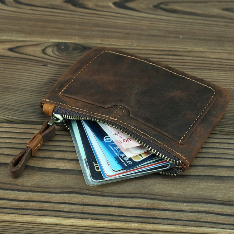 a wallet with credit cards inside