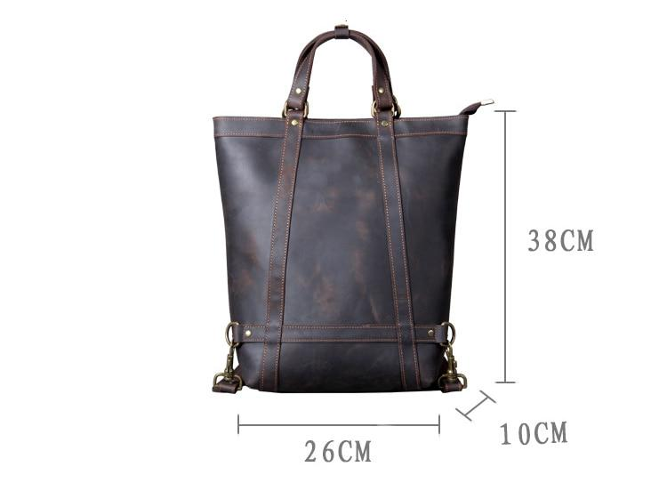 a bag with a size of it