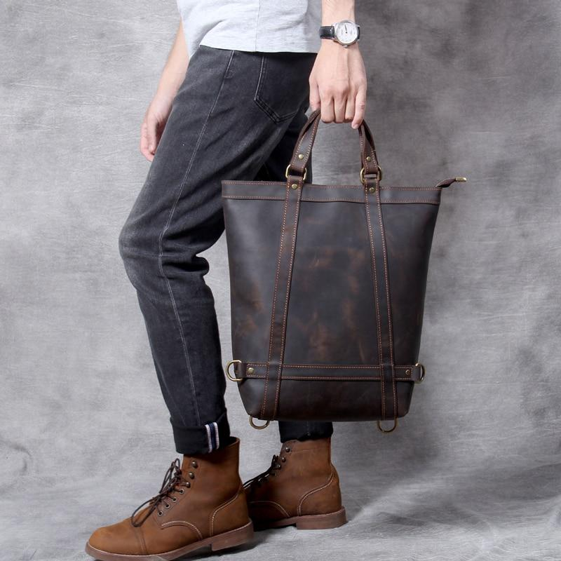 a person holding a bag
