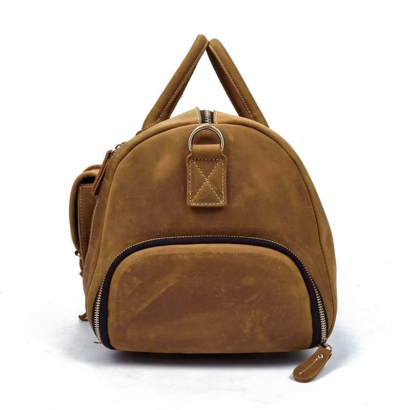 a brown bag with a zipper
