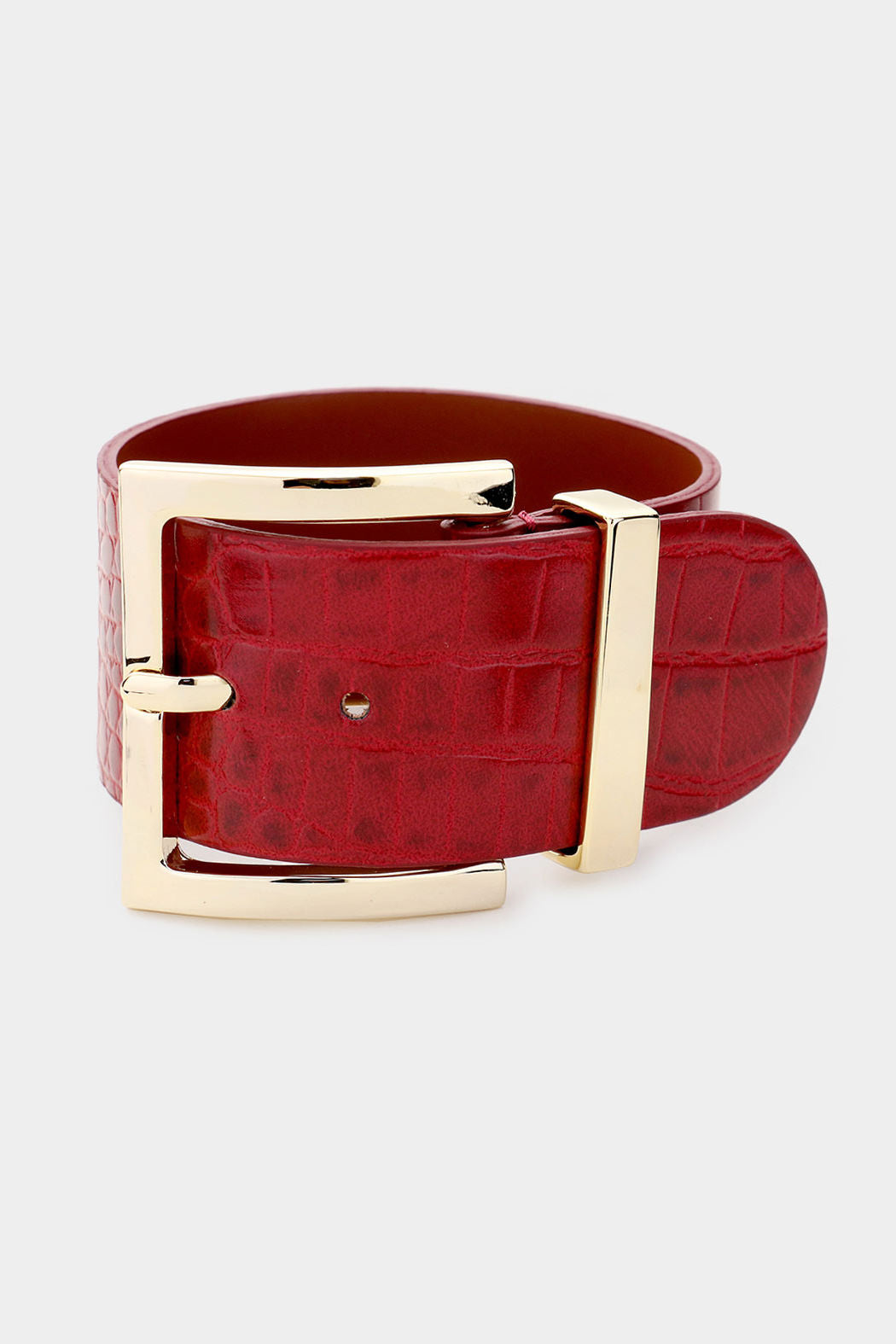 Snake Skin Embossed Bracelet