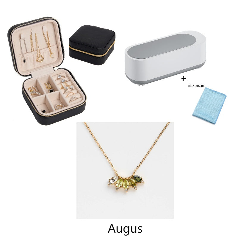 a collage of jewelry and accessories