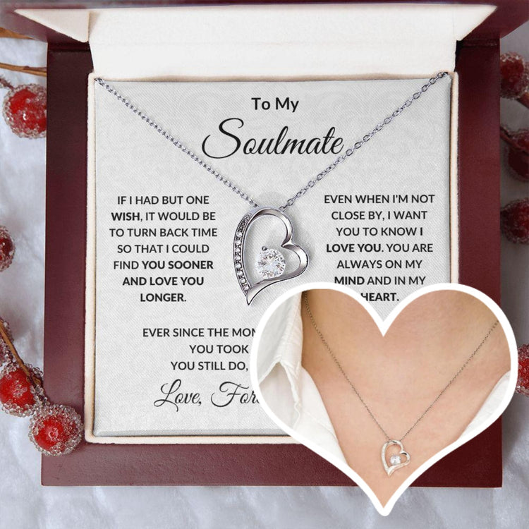 a necklace in a box