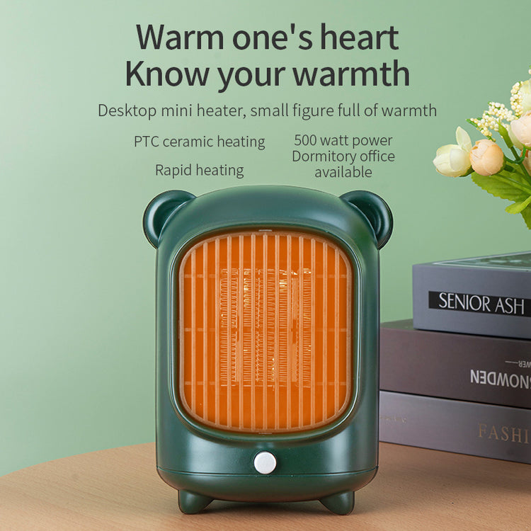 a small heater on a table