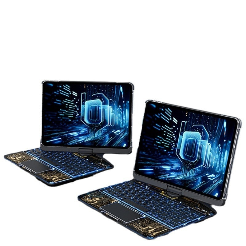 a group of laptops with a screen showing