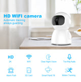 HD Wi-Fi PTZ Security Camera with Optional Memory Card