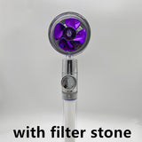 360° Rotating High-Pressure Shower Head