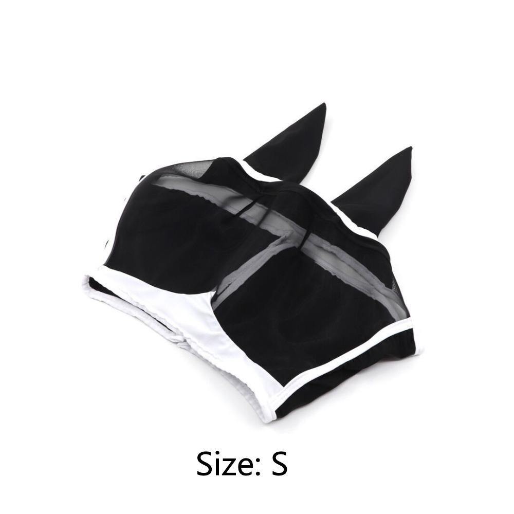 a black and white garment with ears