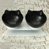 Abs Oblique Mouth Single And Double Bowl Pet Automatic Drinking Water Feeder