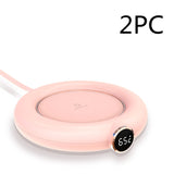USB Mug Warmer with 3 Temperature Settings and LED Display