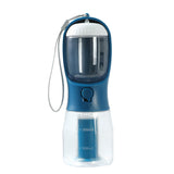 3-in-1 Portable Dog Water Bottle with Food and Waste Bag Storage