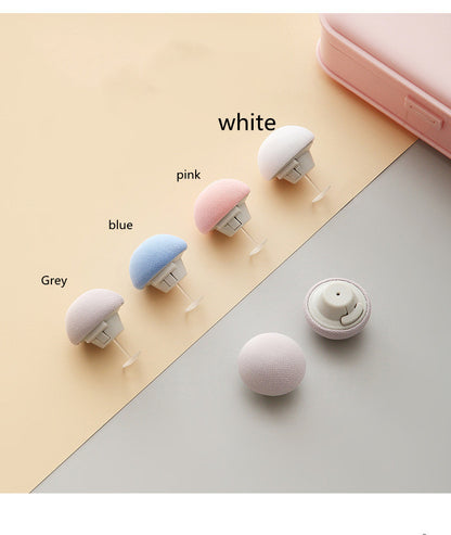 Needle-free Mushroom Quilt Holder Security Comes With One-click Unlock