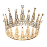 Bridal Rhinestone Crown Hair Accessory
