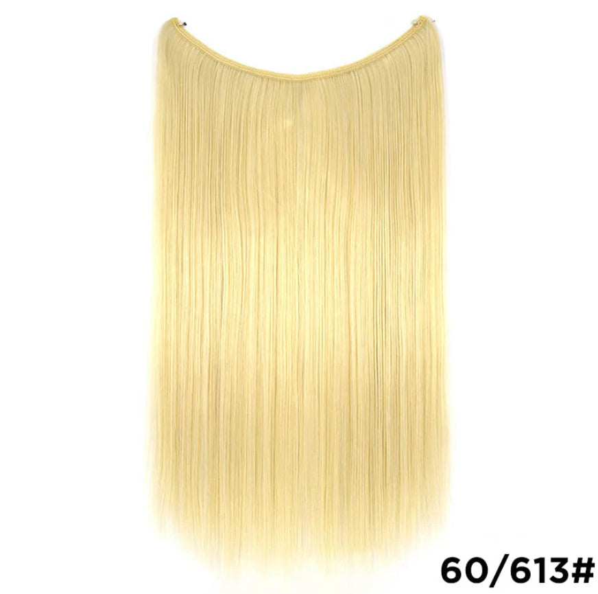 a piece of blonde hair