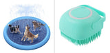 Outdoor Splash Pad and Water Spray Mat for Pets