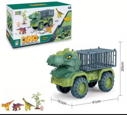 a toy truck with a cage