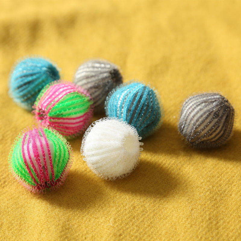 a group of colorful balls