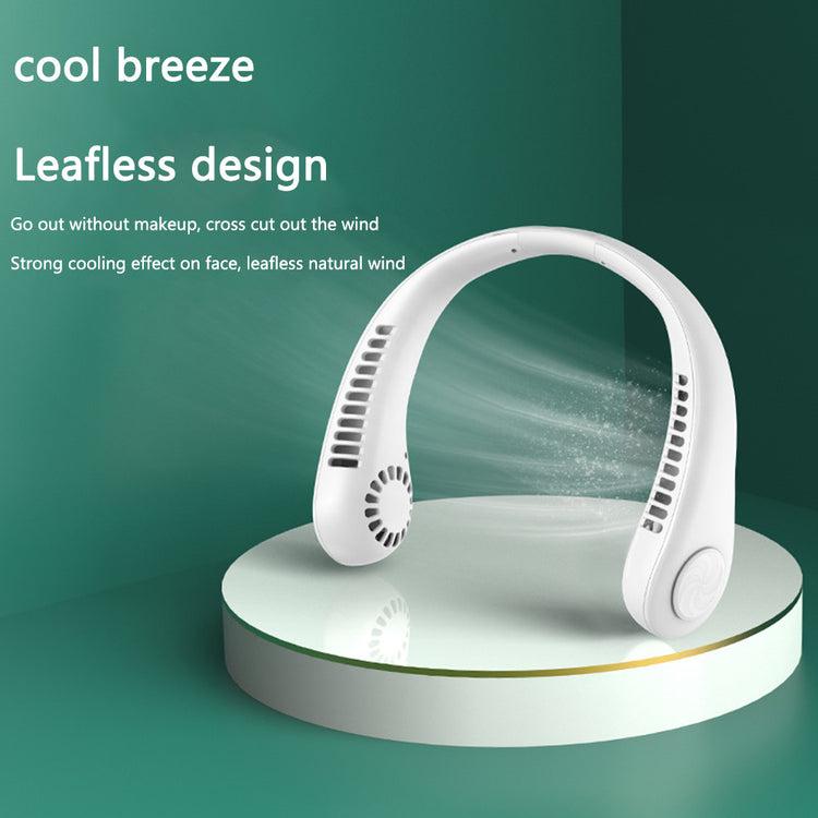 a white headphones on a round platform