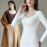 Women's Fleece-Lined Thermal Base Layer Top