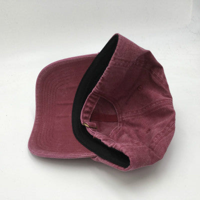 a red hat on a white background
