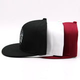 Embroidered Skull Baseball Cap