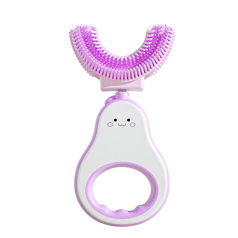 a baby rattle with a face on it
