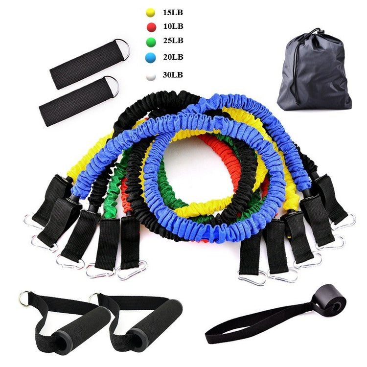 a group of colorful elastic bands
