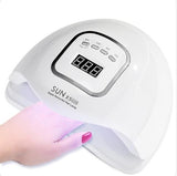 80W UV/LED Nail Lamp and Gel Polish Set
