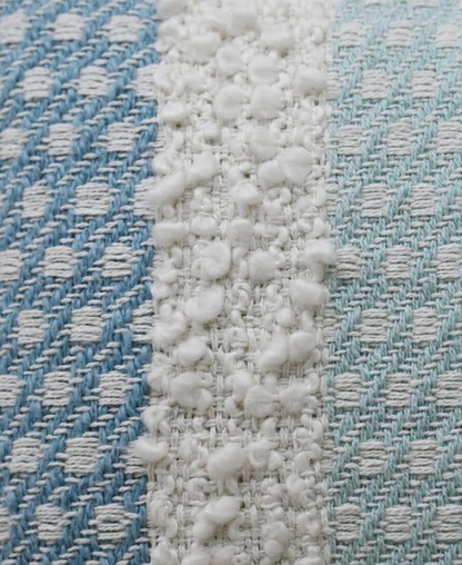 Handwoven Buttknot Edging Decorative Pillow, 14''X20''