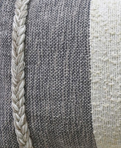 Linden Street Handloom Woven Wooden Textured Decorative