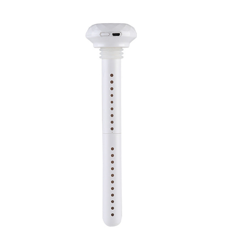 a white object with a round cap