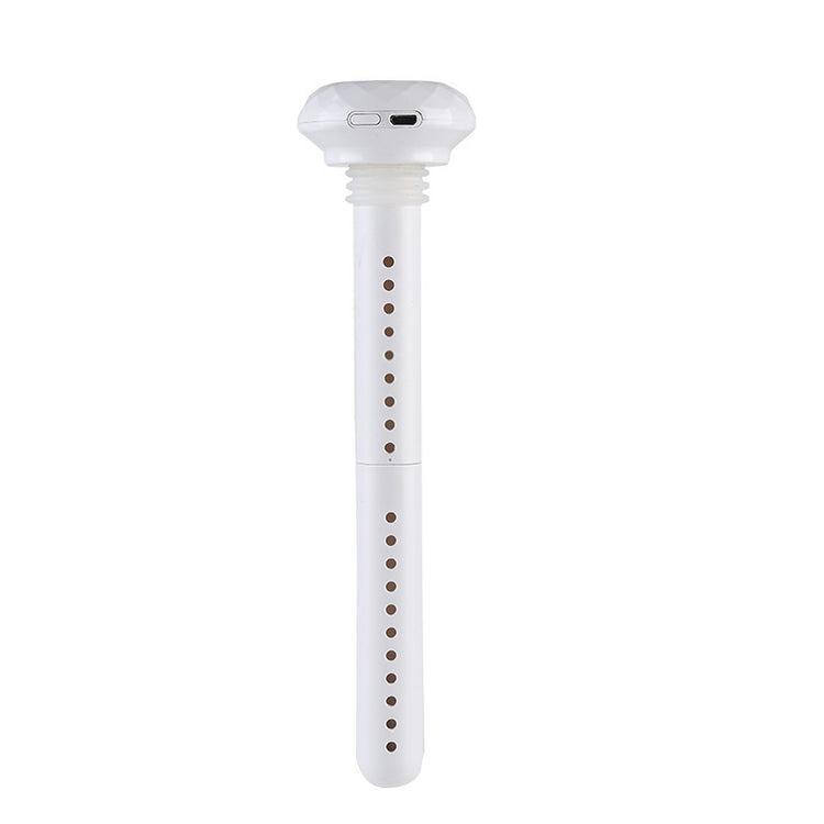 a white object with a round cap