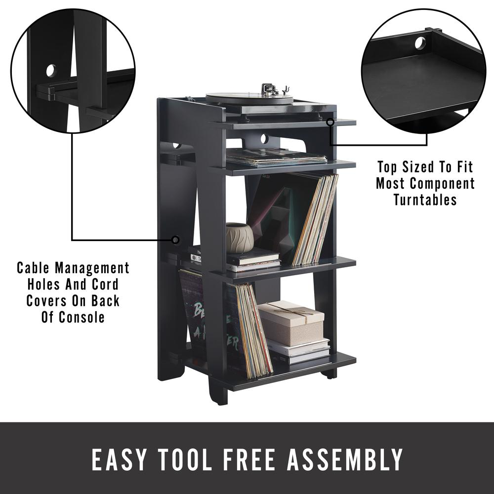 Soho Turntable Stand In Black