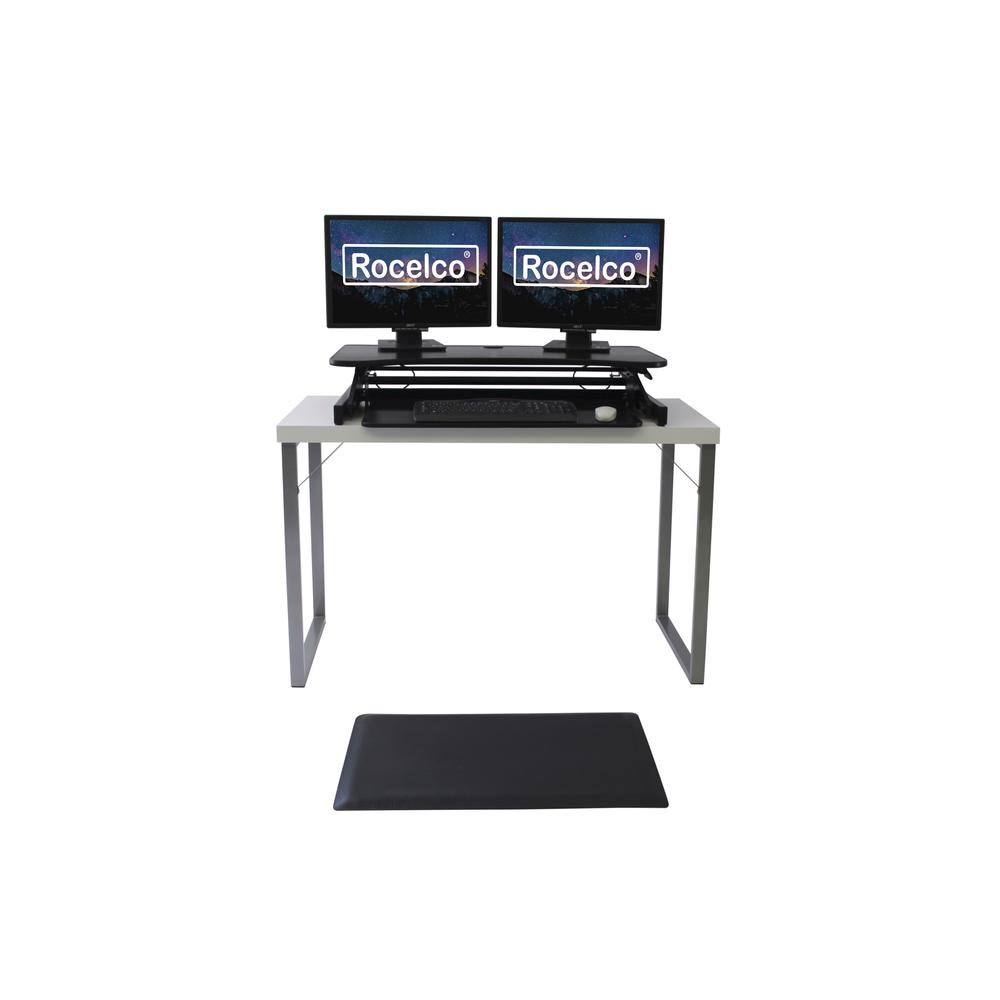 a computer on a table